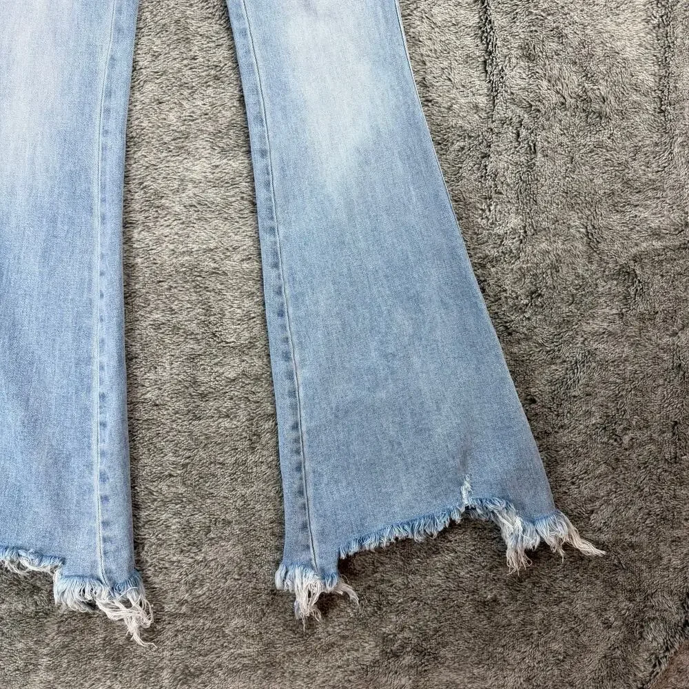 Flying Monkey Mid Rise Flare Jeans Women's 25